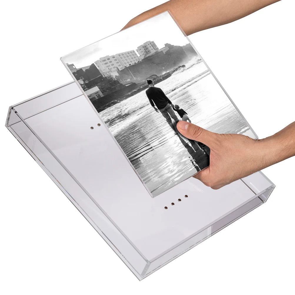 Case Packs of Clear Magnetic Float Frames