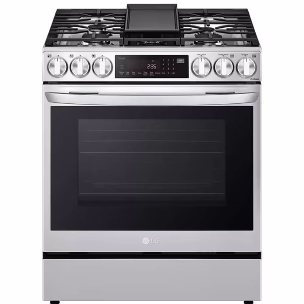 LG LSGL6335F slide in gas range