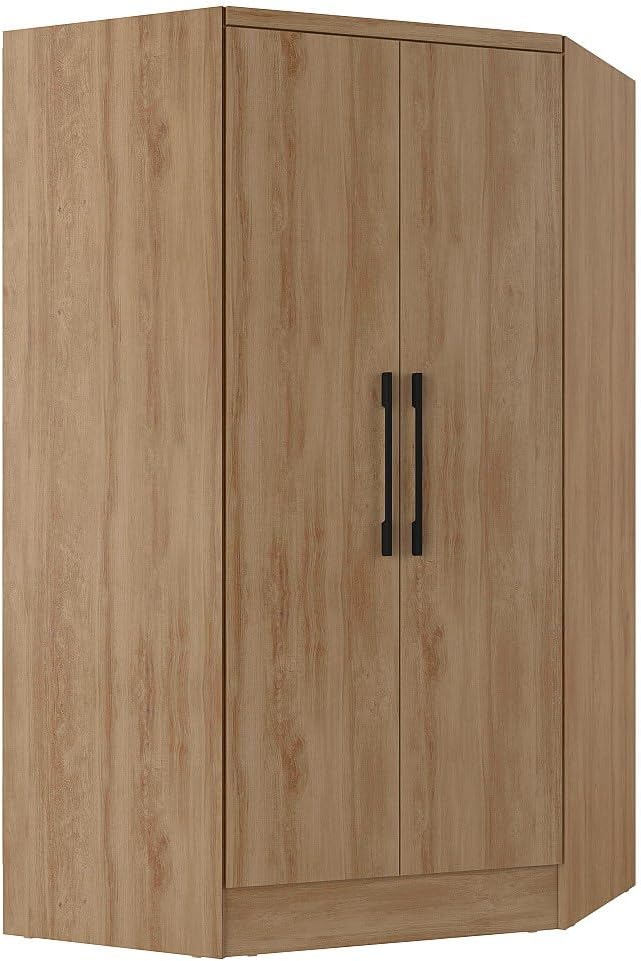 Vente-unique -Corner Wardrobe 2 Doors L101 cm le - Aurali
