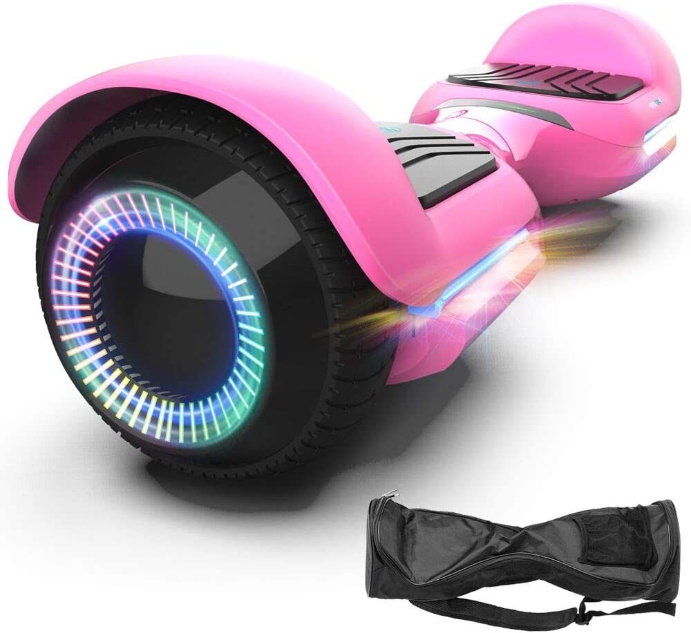 6.5 Inch Swift with Flashed Wheel Smart Self Balanceing Scooter with Music Speaker App Enabled Hoverboard UL2272 Certificated