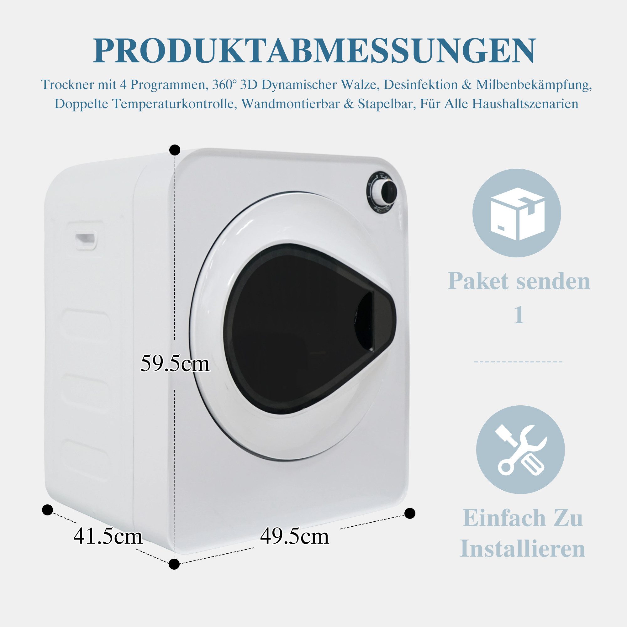 Ablufttrockner GDZ40-301M