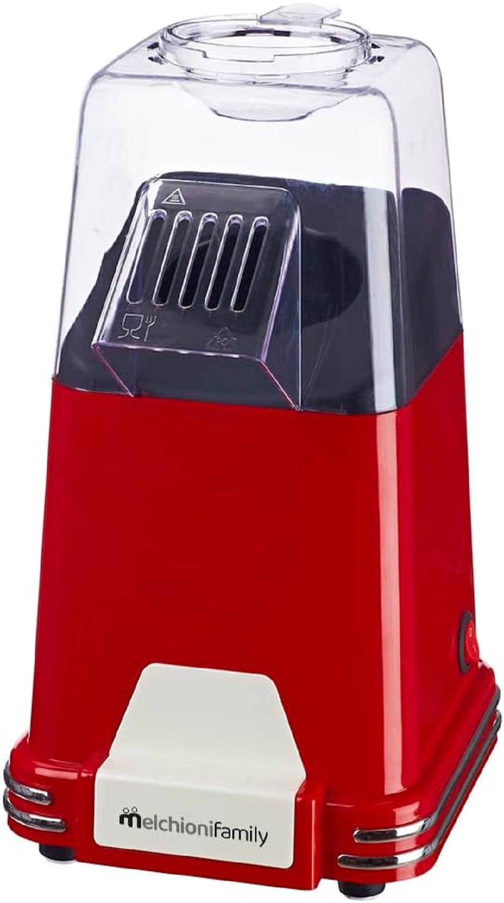 Popcornmaschine Popcorn-Maschine, 110 W, Luftheizung, ohne Öl und Fett, Rot