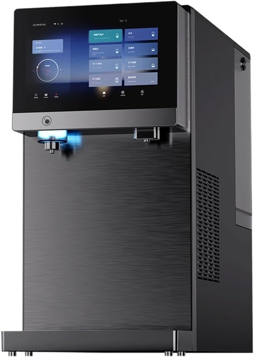 Dispenser di depuratore d'acqua ad osmosi inversa per acqua gassata e frizzante, opzioni di temperatura calda e fredda