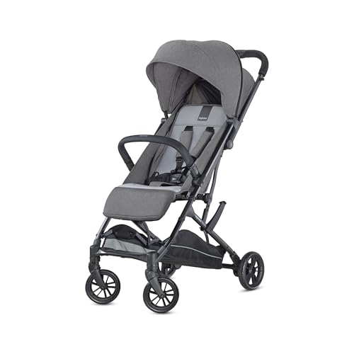 Inglesina Sketch Passeggino Leggero e Compatto, Grigio, Confortevole, fino a 17kg, Chiusura una Mano, UPF 50  : Prima infanzia