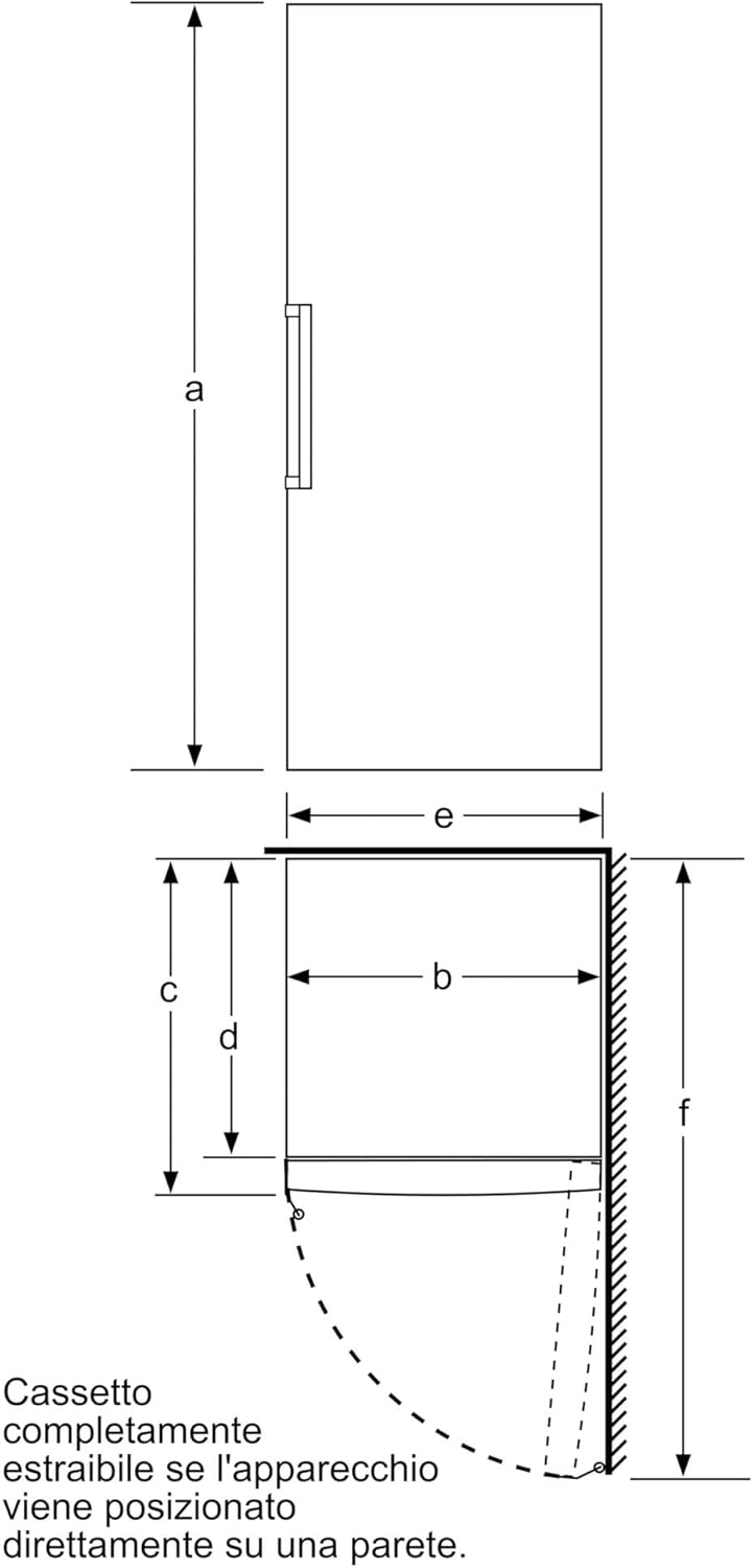 Bosch Hausgeräte GSN54AWDV Serie 6 Freistehender XXL-Gefrierschrank/A+++ / 176 x 70 cm / 188 kWh/Jahr/weiß / 360 l/IceTwister/BigBox