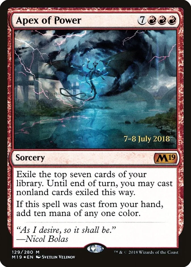 Apex of Power (129) (PRE)
