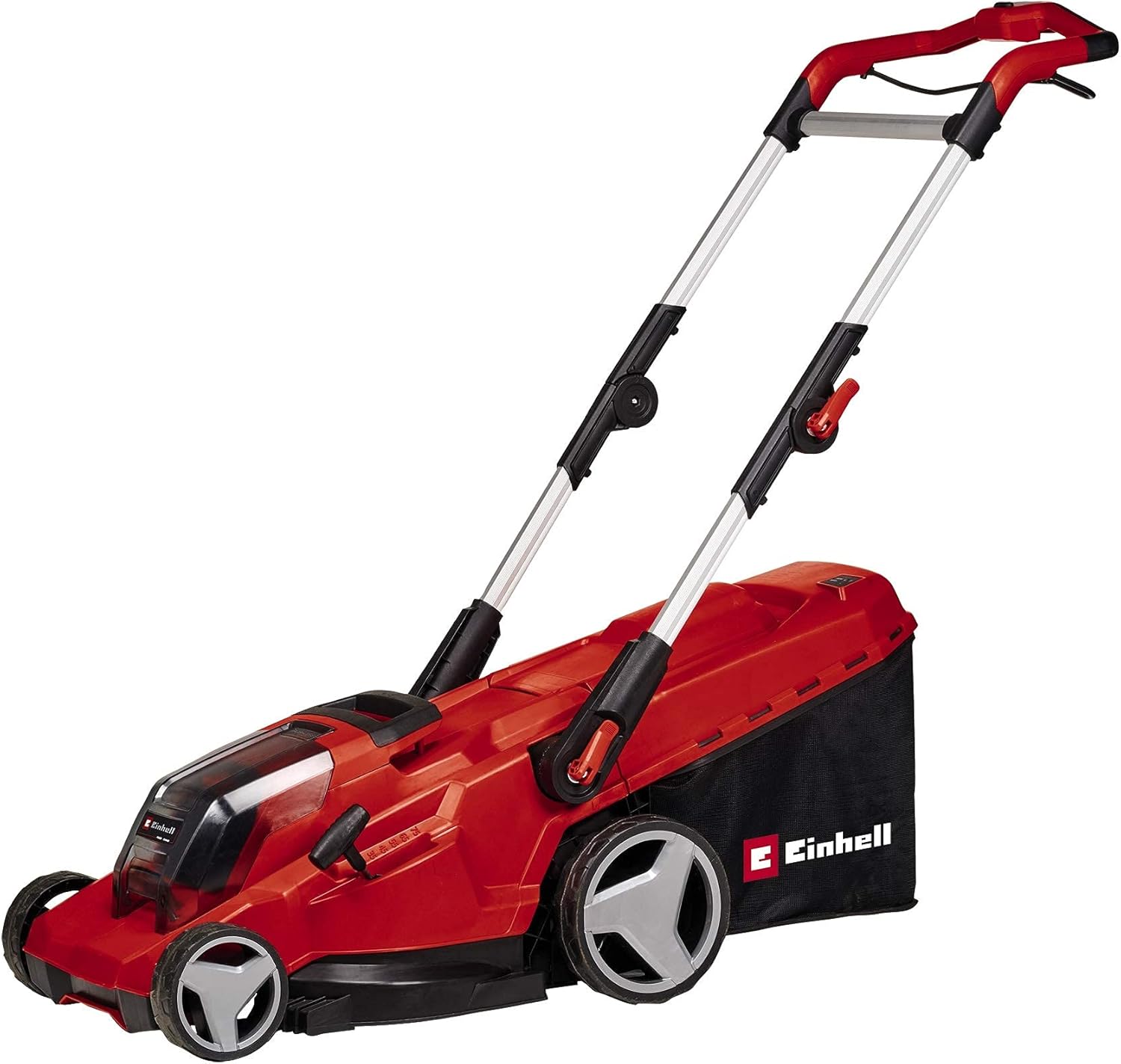 Einhell Akku-Rasenmher GE-CM 36/37 Li-Solo Power X-Change (36 V, 37 cm Schnittbreite, bis 400 m, 45L Grasfangkorb, 25-75 mm Schnitthhe, ohne Akku)