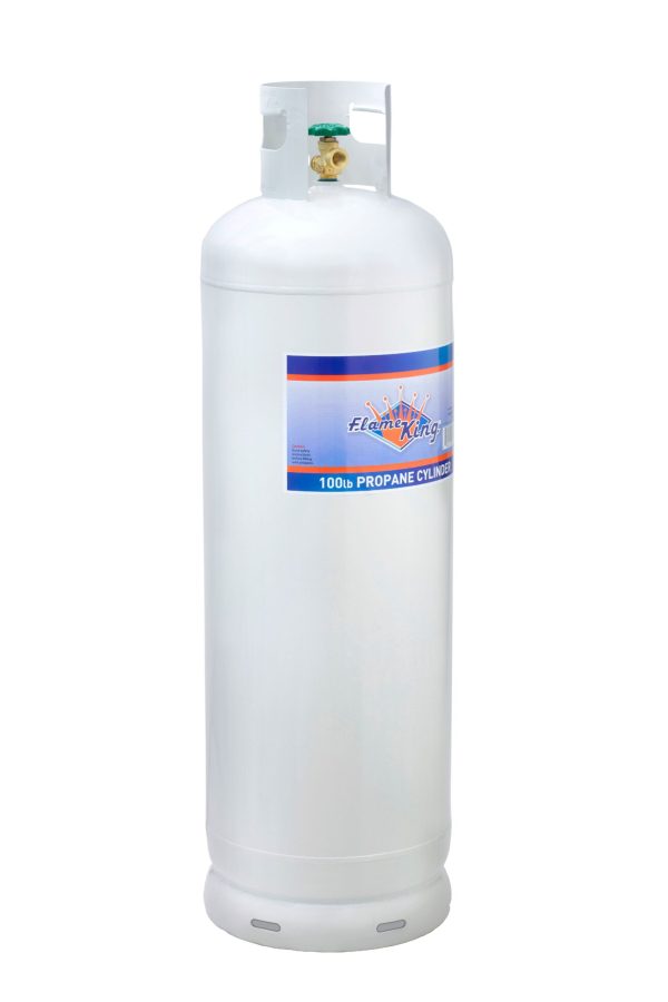 2025 100 lb Steel Propane Cylinder POL Valve (Ships Empty)