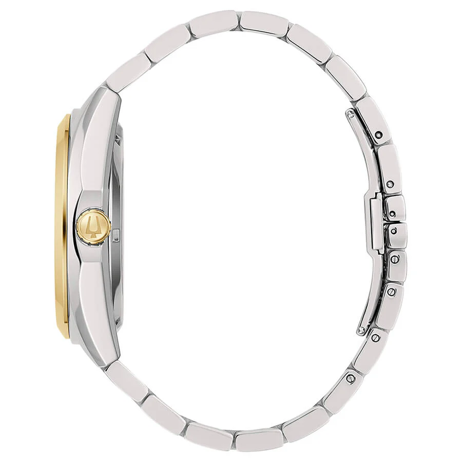 Orologio Bulova Surveyor 98A284 open heart bicolore