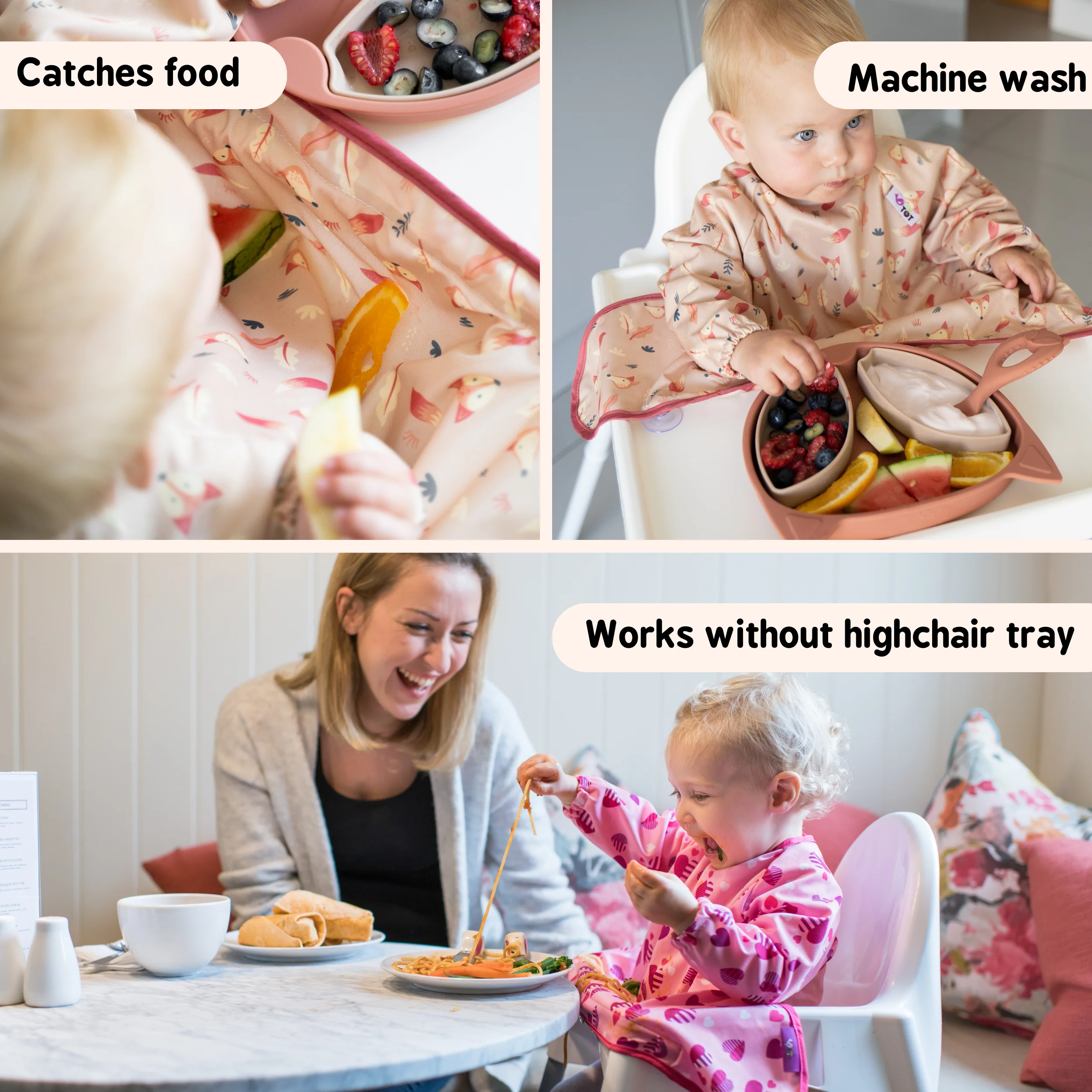 Cover & Catch Easy Weaning Essentials - CLEARANCE