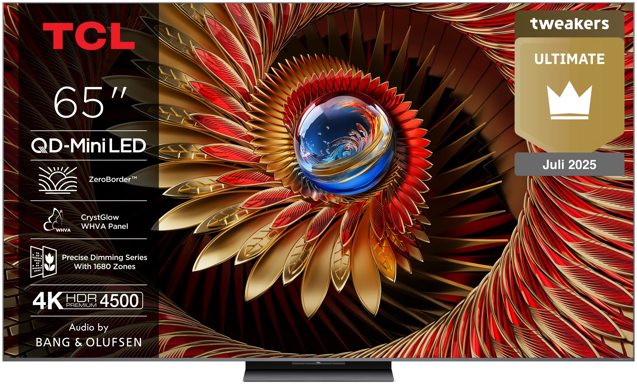 TCL QD Mini-LED 65C89K 4K TV  - 65 inch