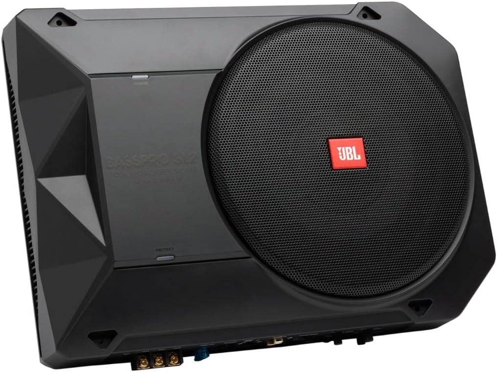 BassPro SL2 Subwoofer Attivo Auto sotto il sedile di Harman Kardon - Cassa Subwoofer Auto Amplificato Sottosedile 125 watt amplificatore di potenza