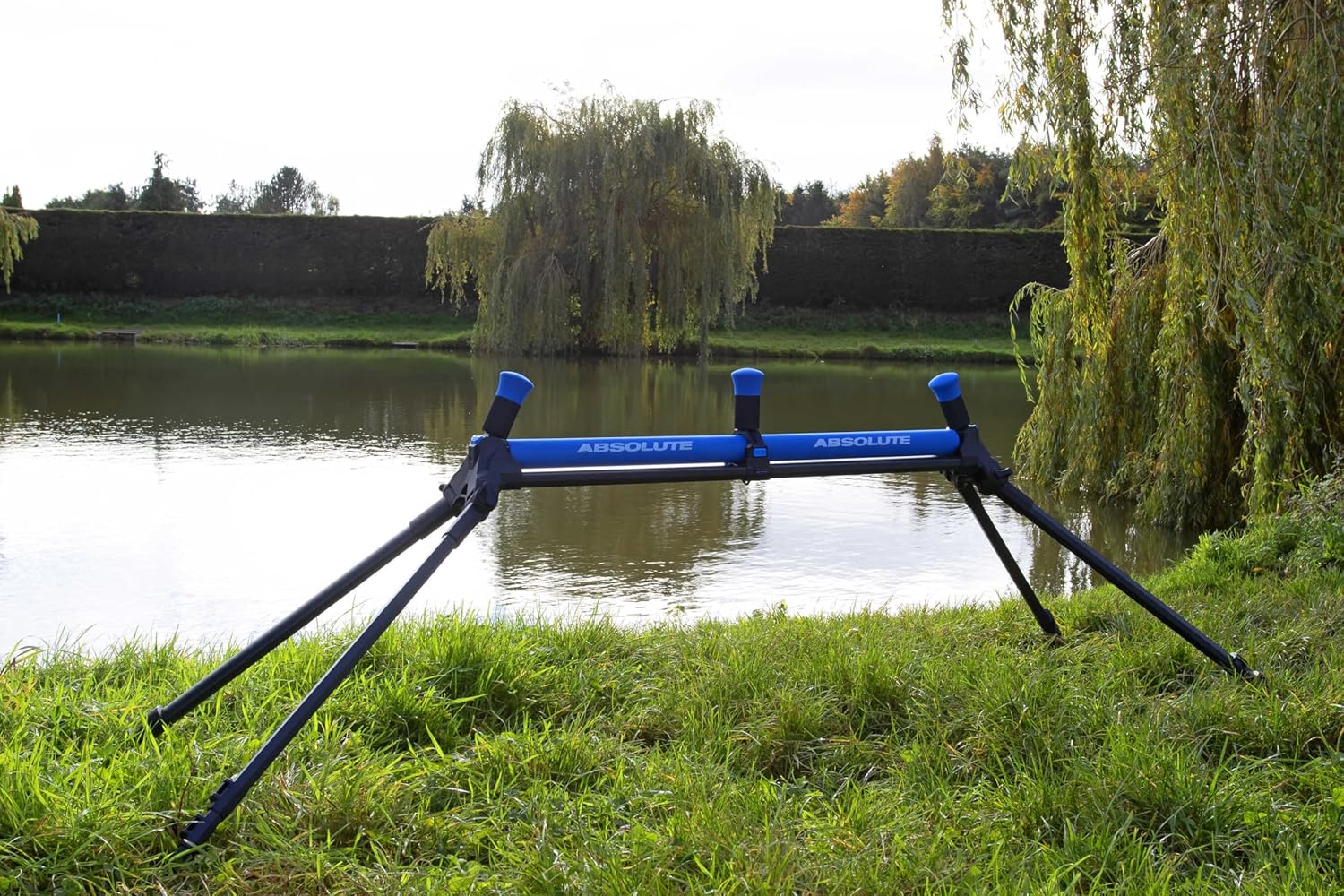 Preston Absolute Pole Roller XL - Rutenhalter, Rutenständer, Rollhalter für Kopfruten zum Friedfischangeln
