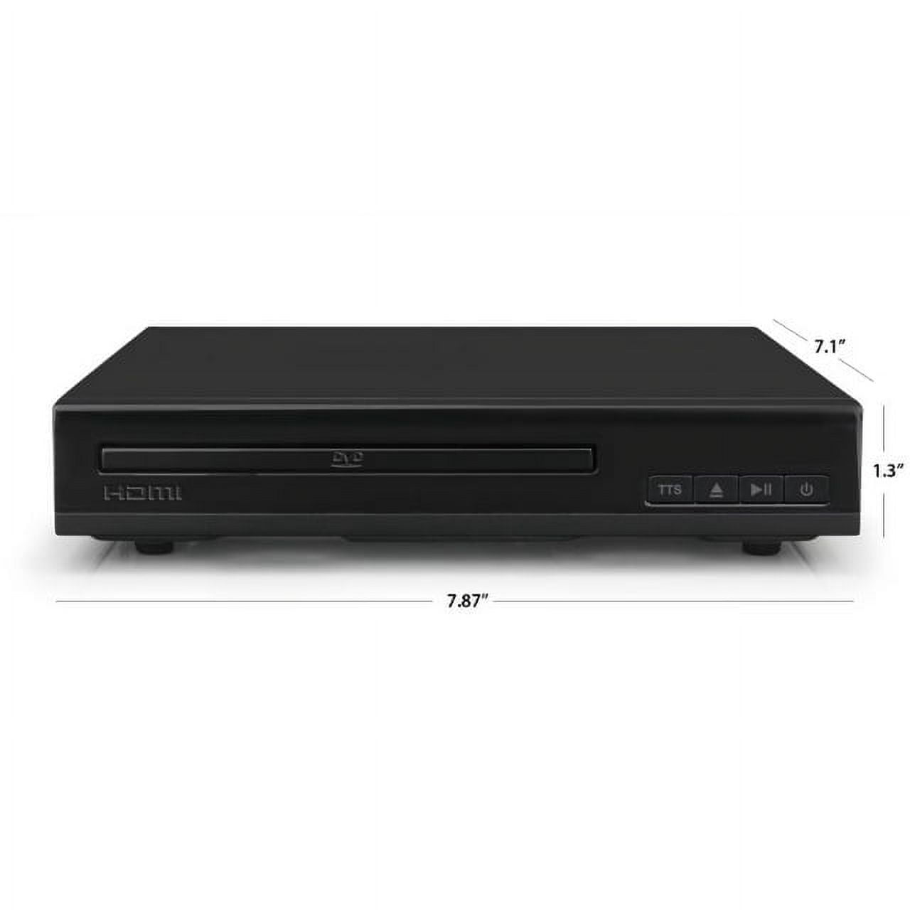 onn. HDMI DVD Player with 6ft Cable, Multi Output, Parental Controls, High Definition Video