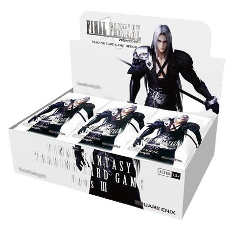 Final Fantasy Opus III booster box