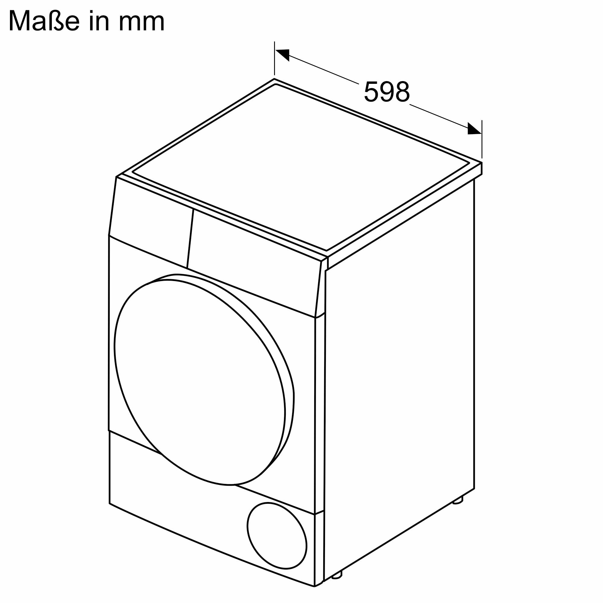 Wärmepumpentrockner 9 kg iQ500 WQ33G2D41 Frontlader mit AutoDry und Halbe Beladung