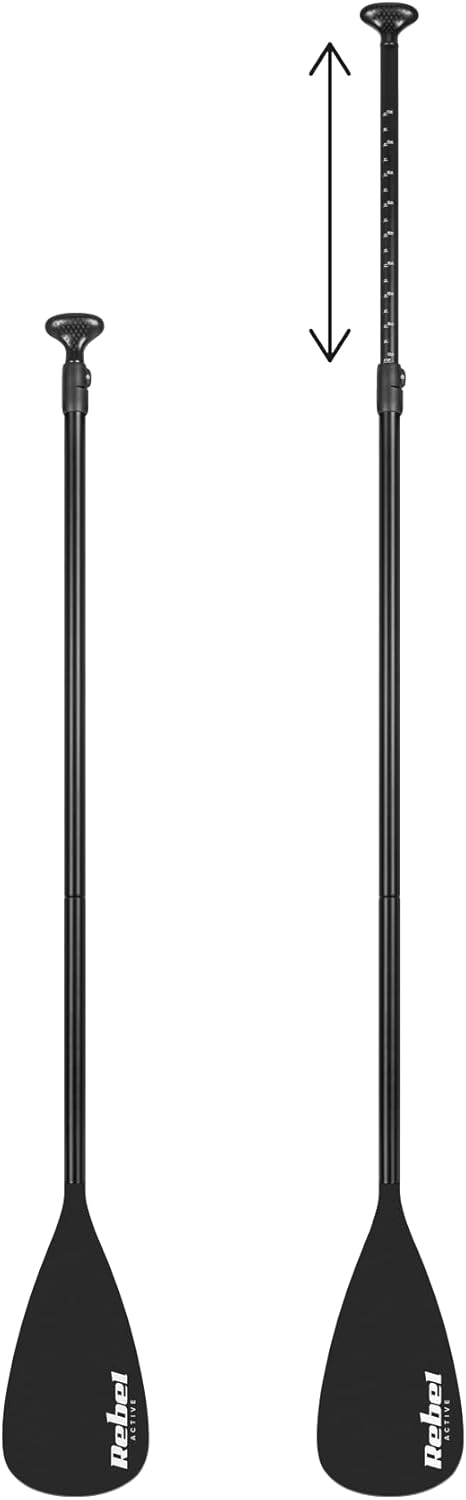 Tavola da SUP con pompaggio a punto goccia da 350 cm Set zaino con pompa a pagaia RBA-4500-BL