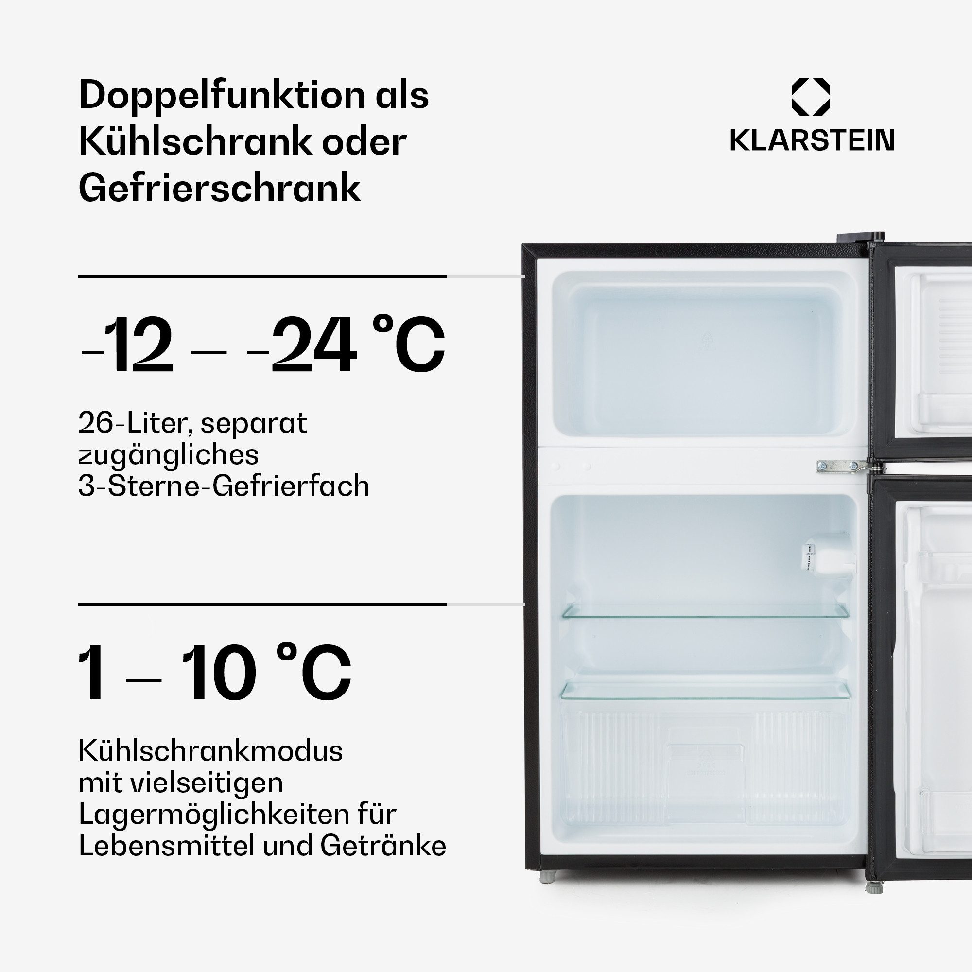 Kühl-/Gefrierkombination Big Daddy Cool
