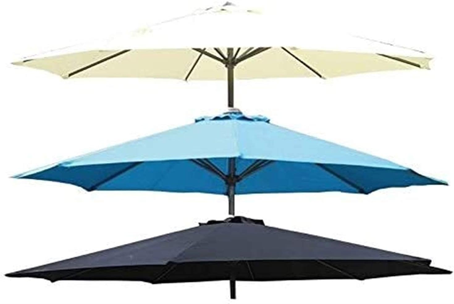 Garten-Sonnenschirme für den Außenbereich, Sonnenschirme, 2,7 m, Garten-Terrassenschirm – Outdoor-Markt-Tischschirm mit Kurbel für Garten, Terrasse, Hinterhof und Poolseite good