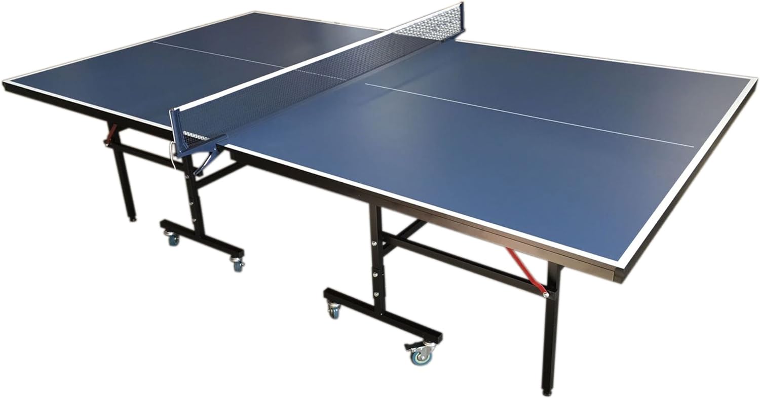 Grafica ma.ro srl Tavolo Ping Pong Professionale Misure REGOLAMENTARI MOD. Roby Colore Blu