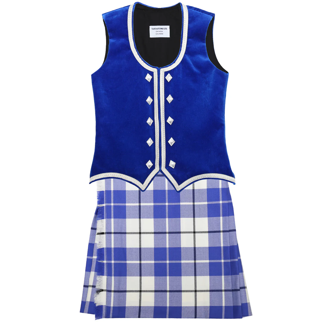 Size 6 Slim Royal McRae of Conchra Kiltie and Vest