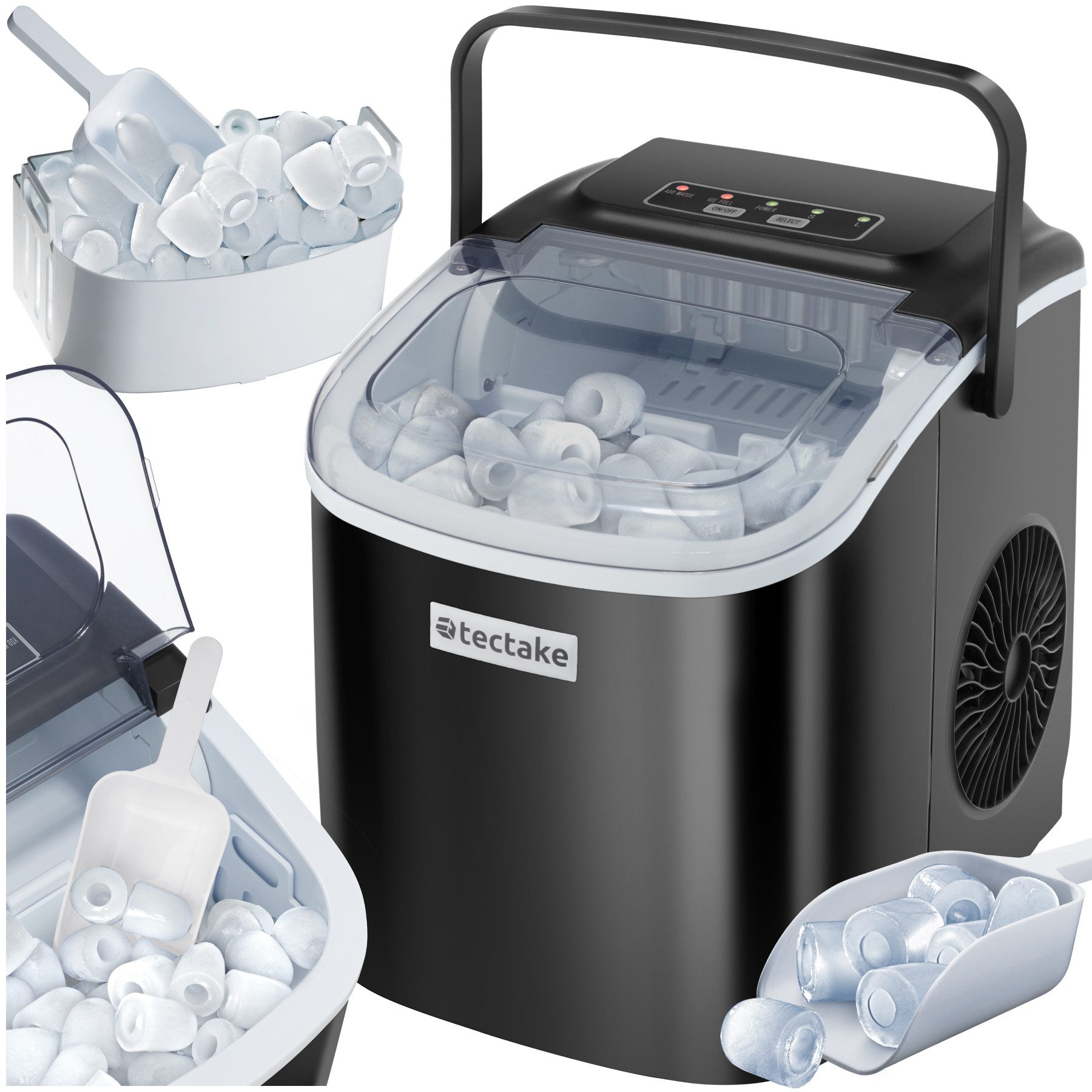 Elektrischer Eiswürfelbereiter Eiswürfelmaschine