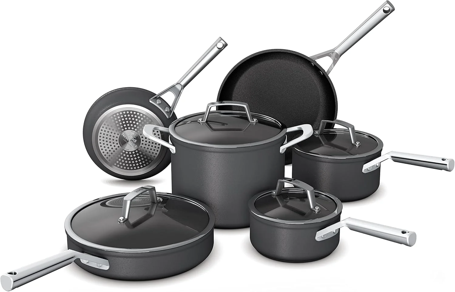 Foodi NeverStick 13 Piece Hard Anodized Nonstick Cookware Set