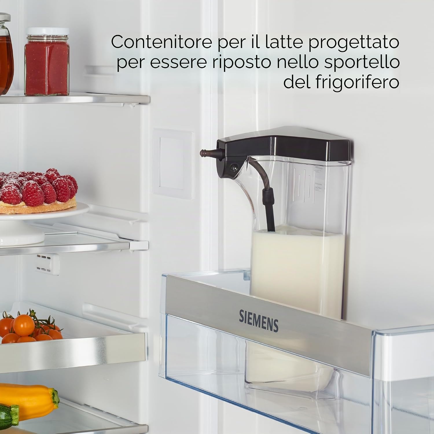 SIEMENS Macchina da caffè automatica EQ900 plus TQ903DZ3, pulizia automatica e decalcificazione, controllo app, display intuitivo, modalità barista, riduzione del rumore, smerigliatrice premiata, 1500