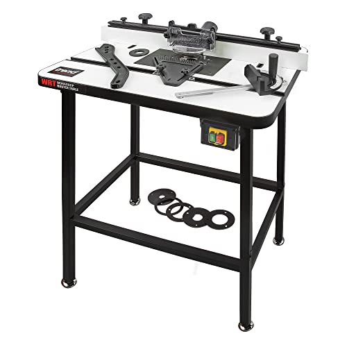 Trend Tavolo da officina autoportante 230V EU, perfetto per applicazioni di sollevamento pannelli, sagomatura e taglio batch, WRT/EURO : Amazon.it: Commercio, Industria e Scienza