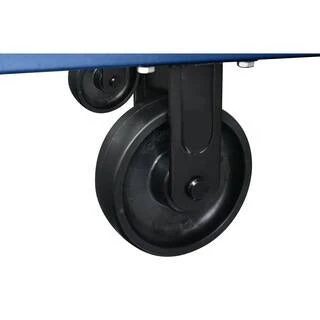 2025 56 inch W x 22 inch D Heavy-duty combination tool trolley with 23 drawers and tool cabinet in matte blue