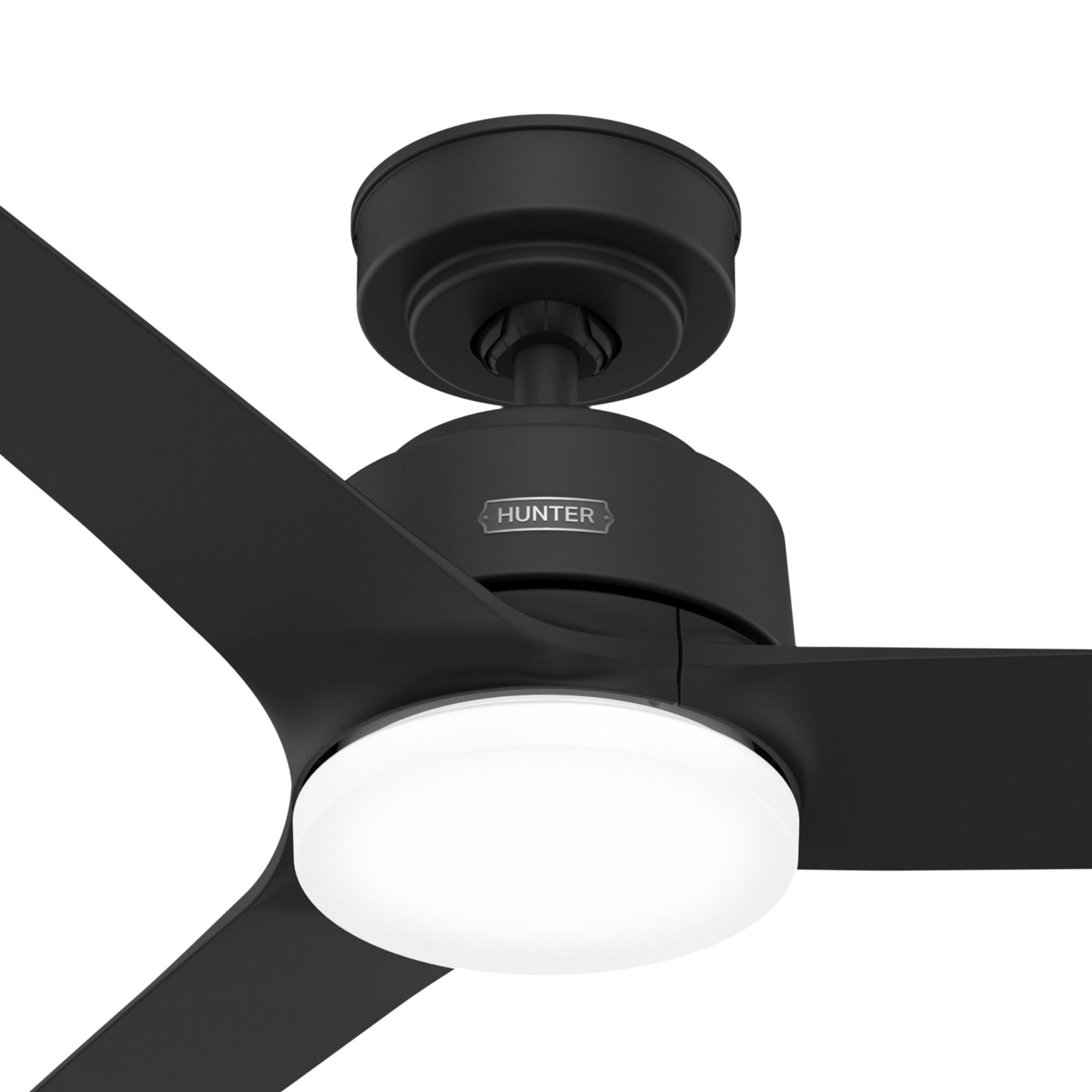 Deckenventilator Deckenventilator Galvin Schwarz mit LED & Fernbedienung