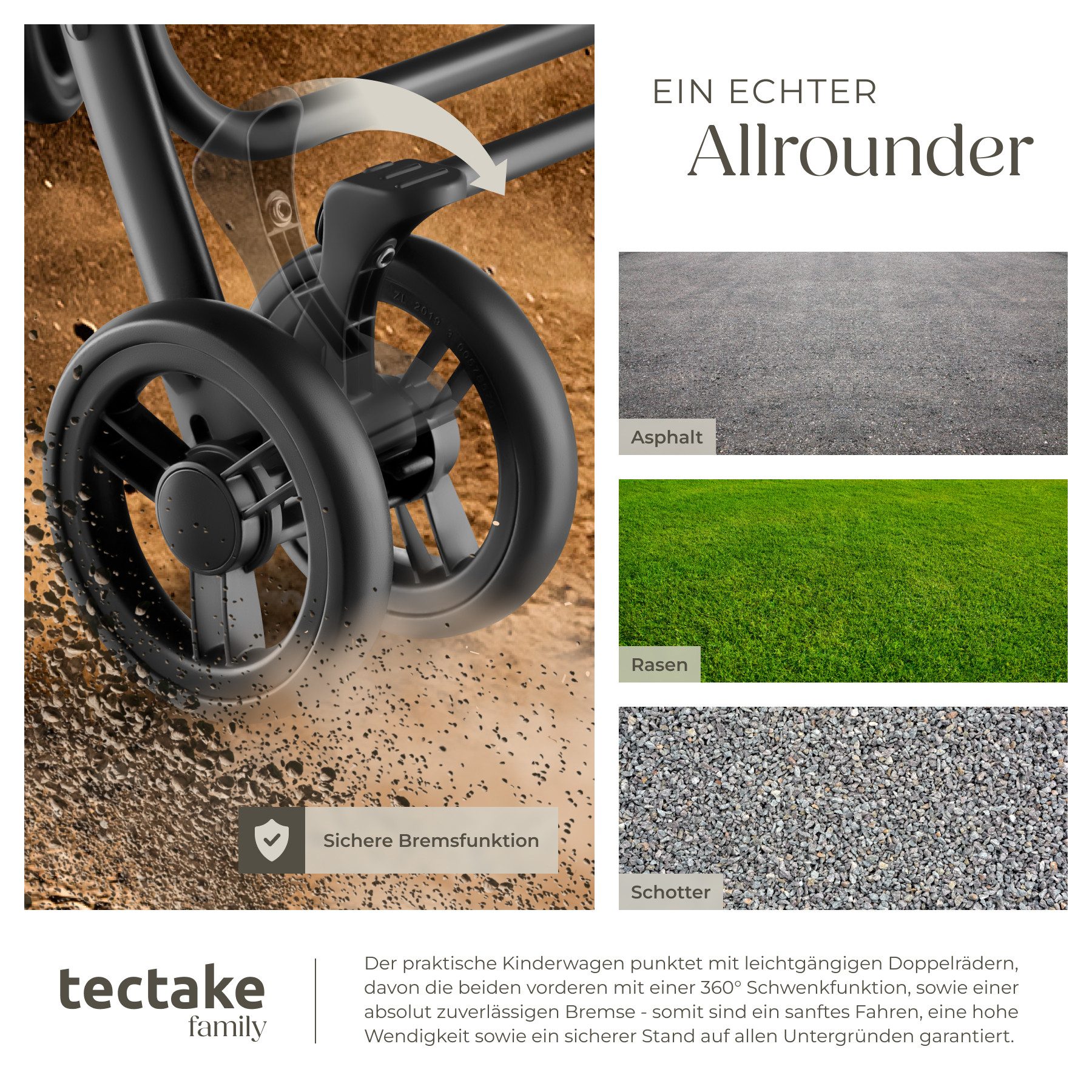 Kombi-Kinderwagen Buggy-Kinderwagen