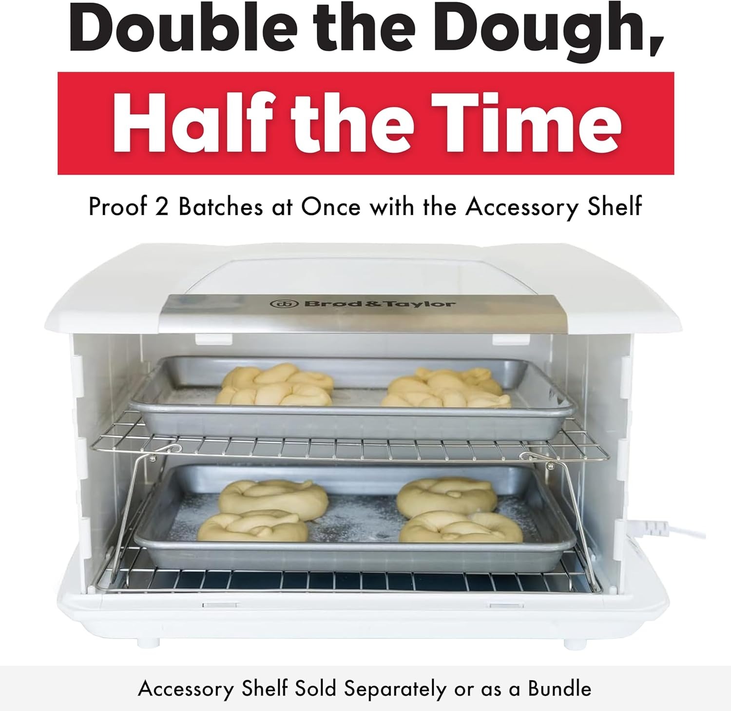 FENRIR Folding Proofer & Slow Cooker, Multi-Cooker, Yogurt Maker, Chocolate Melter, Bread Proofing Oven, Fermentare