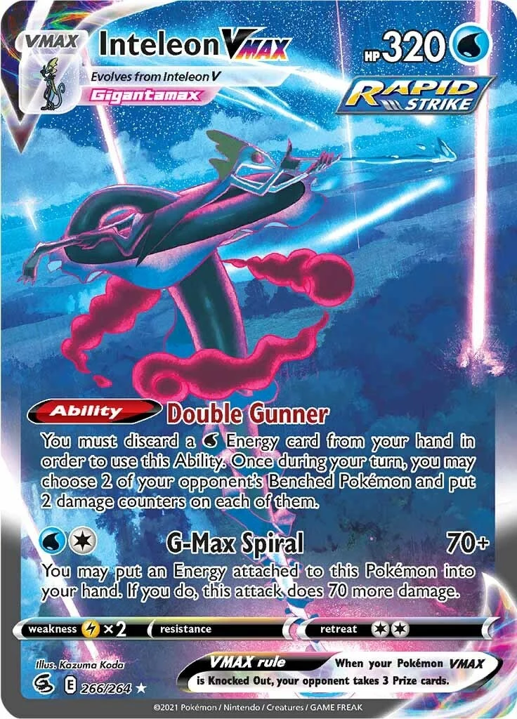 Inteleon VMAX (Alternate Art Secret) (266/264)