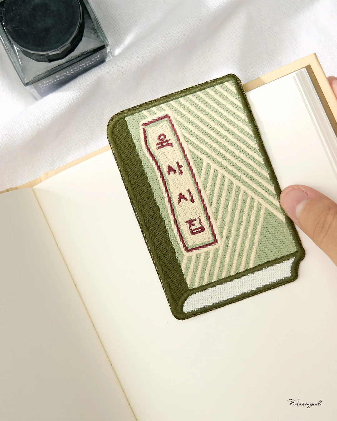 Wearingeul Embroidered Bookmark Set - Korean Literature - 10 TYPES SET