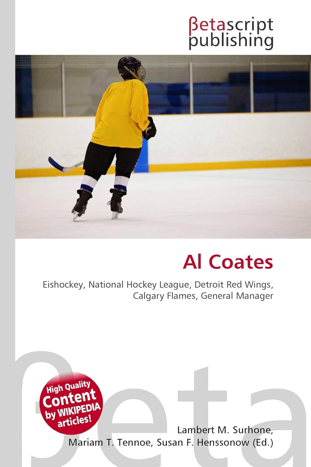 Al Coates: Eishockey, National Hockey League, Detroit Red Wings, Calgary Flames, General Manager