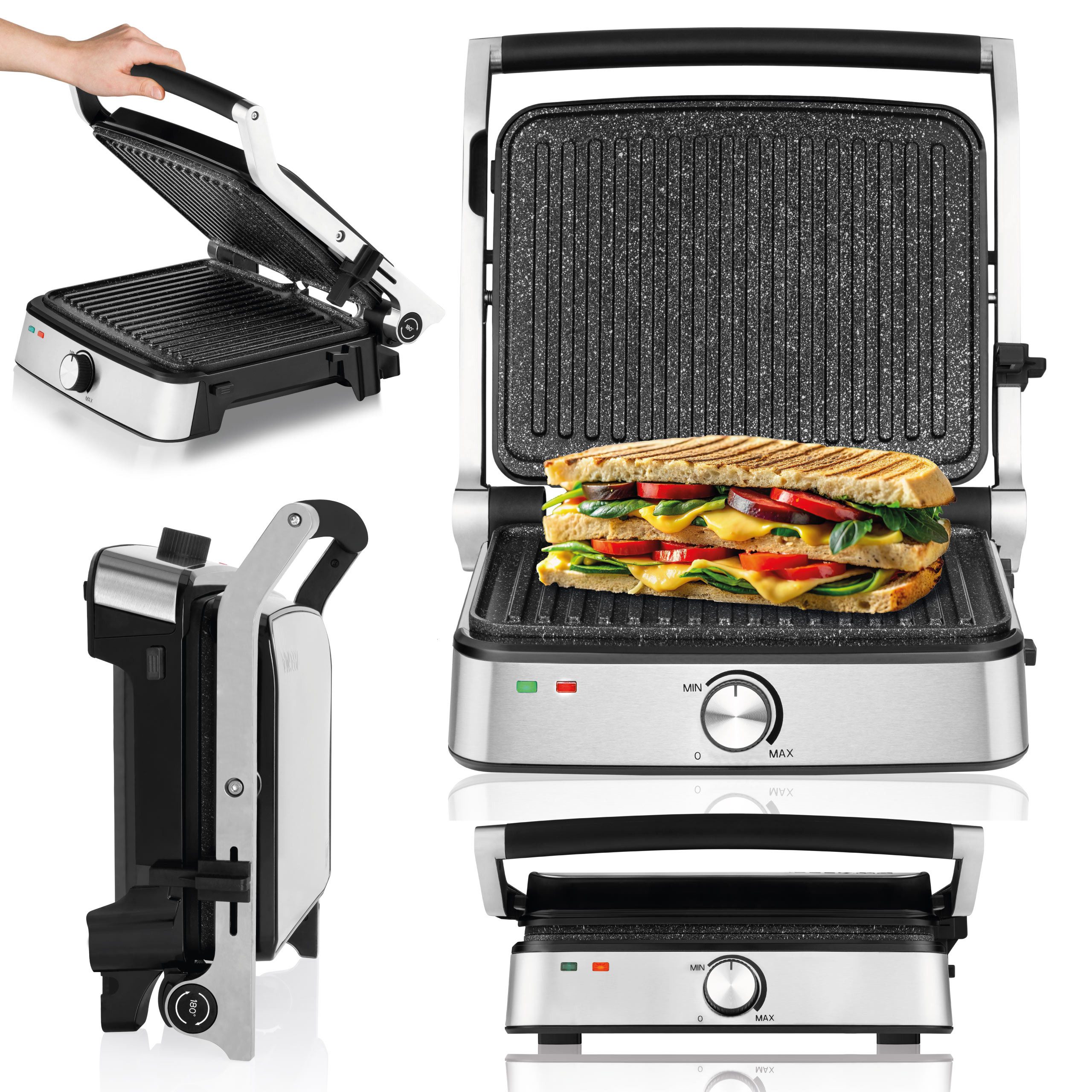Kontaktgrill GRILL CHEF EASY