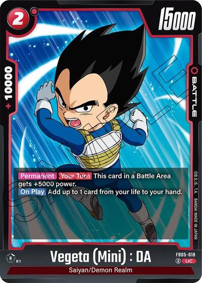 Vegeta (Mini) : DA - FB05-018