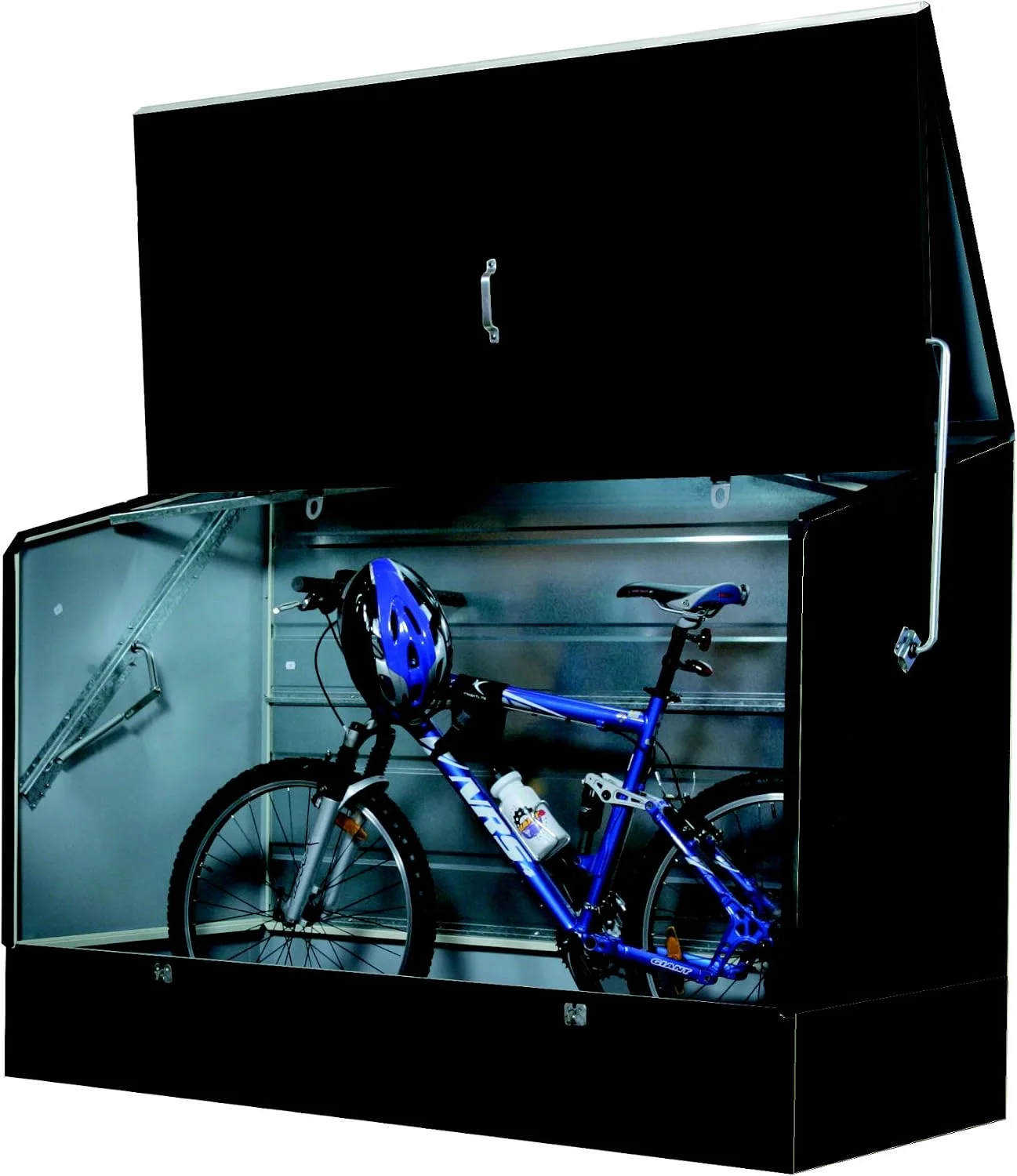 Gerätehaus tepro, anthrazit, Duramax Metall Fahrradbox für bis zu 3 Fahrrädern