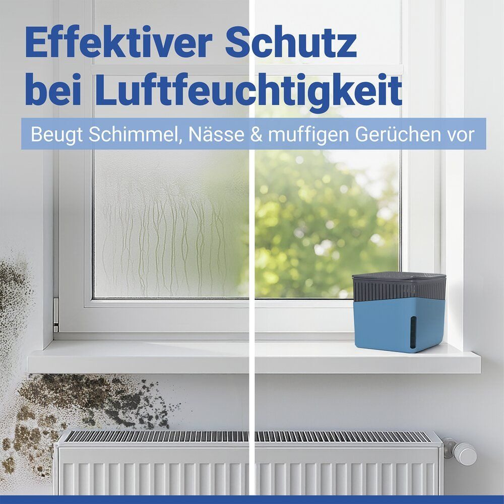 Granulat-Luftentfeuchter Raumentfeuchter 500g Luftentfeuchter ohne Strom Entfeuchter Granulat