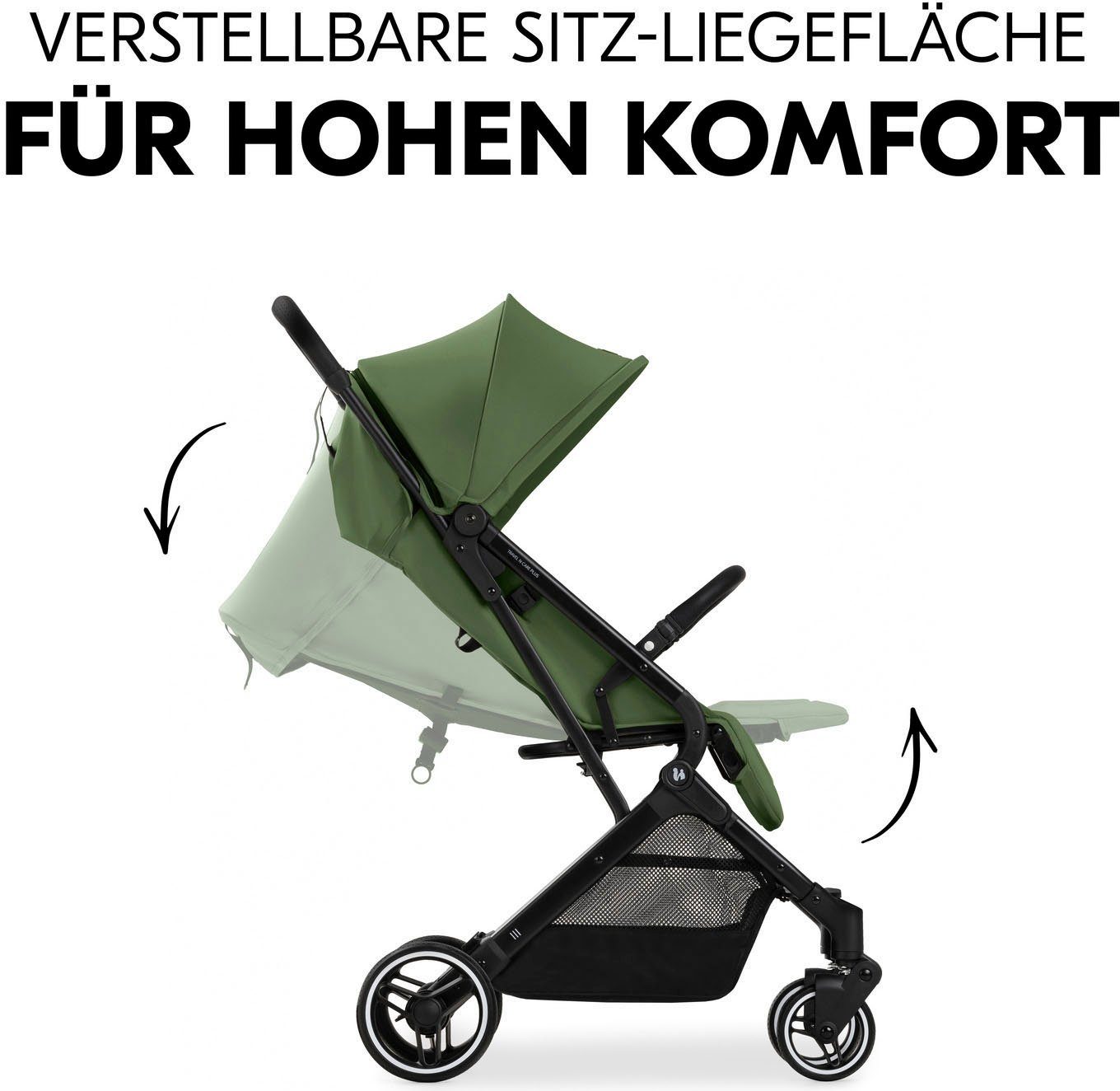 Kinder-Buggy Travel N Care Plus Buggy, green