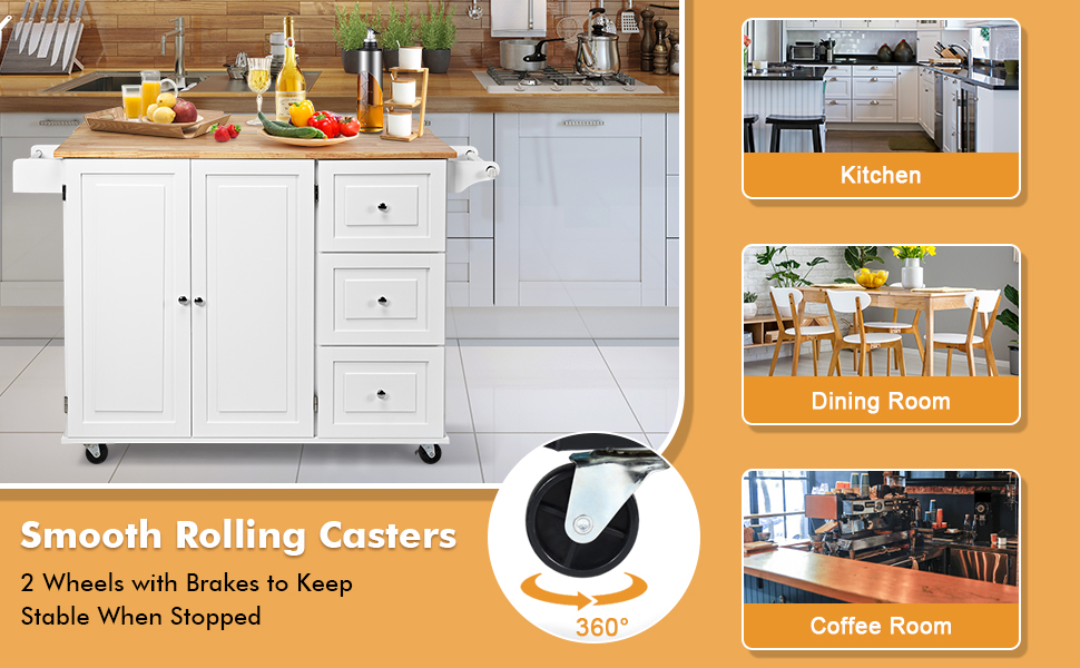 kitchen island cart