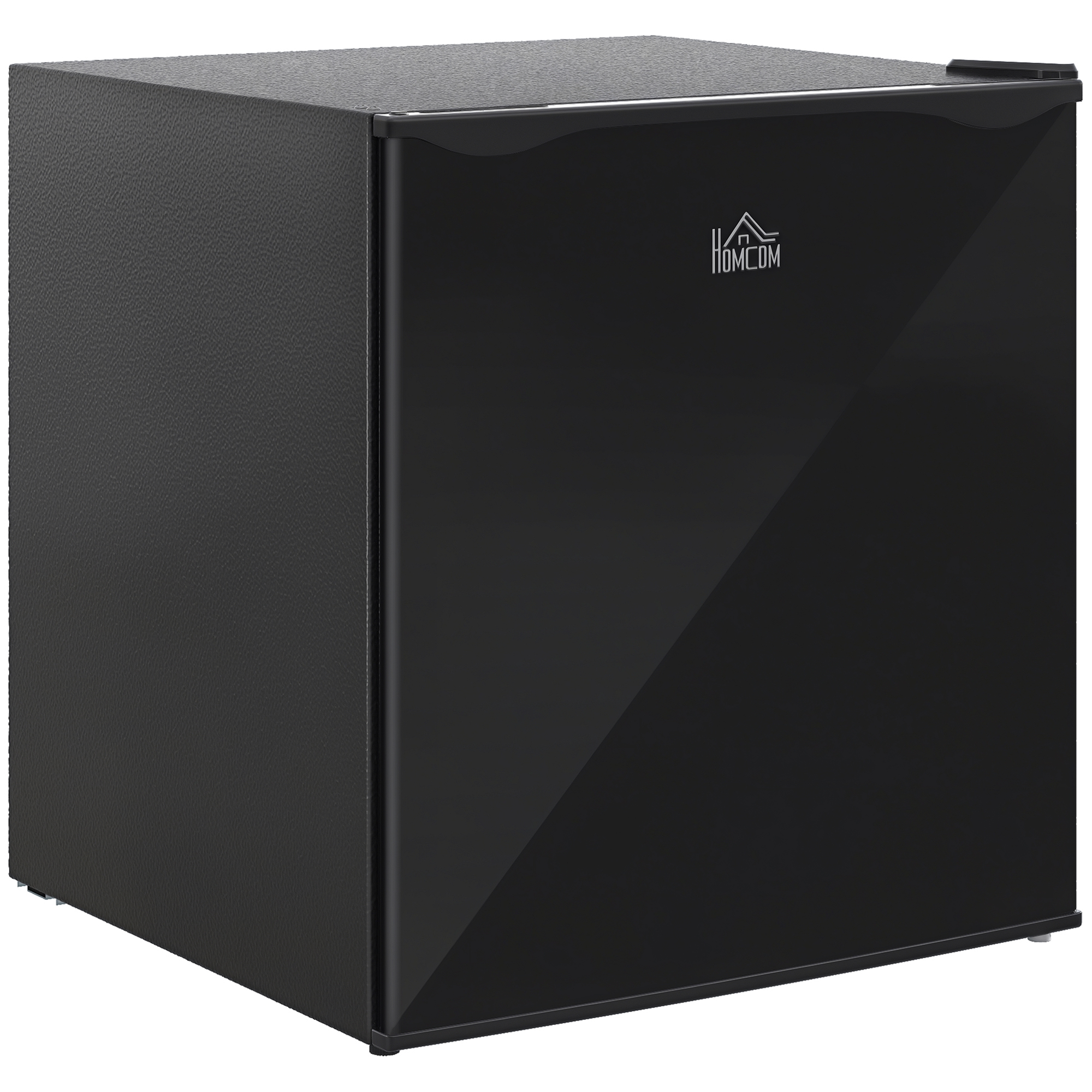 HOMCOM Mini-Gefrierschrank 35 L Gefrierbox elektrisch freistehend 45 W Mini Gefriertruhe Minikühlschrank 41dB -14 bis -24℃ 5-stufige Temperaturregelung 47 x 44,2 x 48,8 cm Schwarz