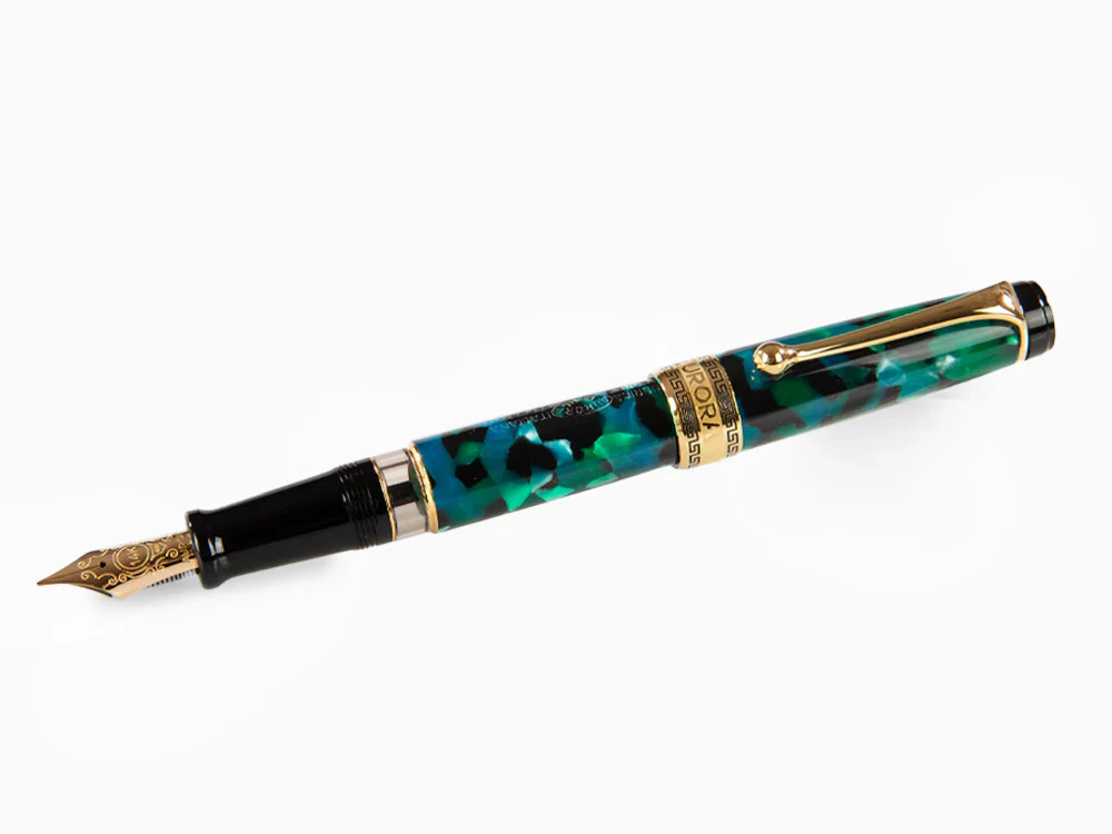 Aurora Optima Auroloide Emerald Green GT Fountain pen