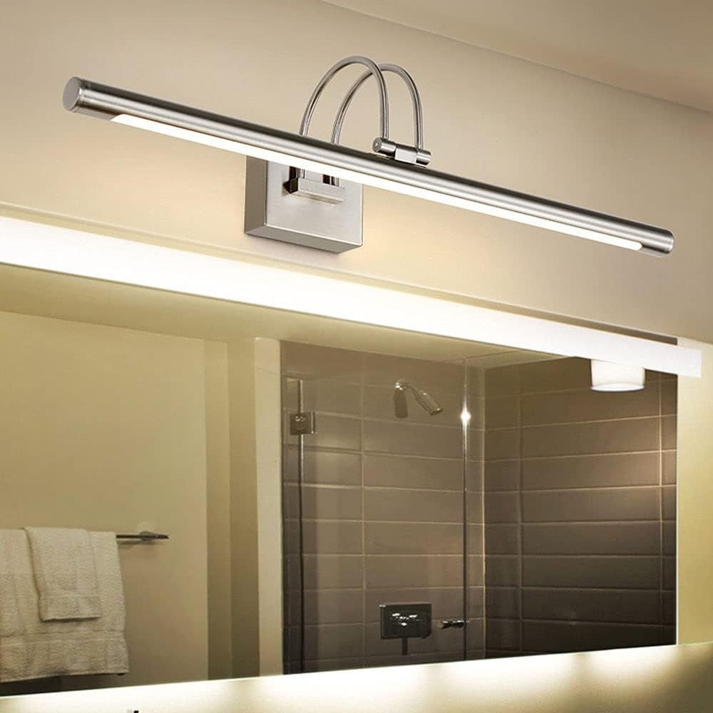 Led Spiegel Front Light, Wasserdichte Badezimmer Eitelkeit Lampe, Acryl Lampenschirm Make-Up Beleuchtung, Metall Eitelkeit Wand, Spiegel Schrank Toilettenleuchten/4000K