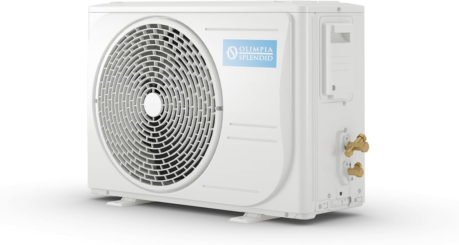 Olimpia Splendid, Mystral S1 E 12 Air Conditioning 12000 BTU / h Monosplit Inverter, Gas R32, Class A++, Cooling Function, Heating, Dehumidification and Ventilation, Integrated Wifi