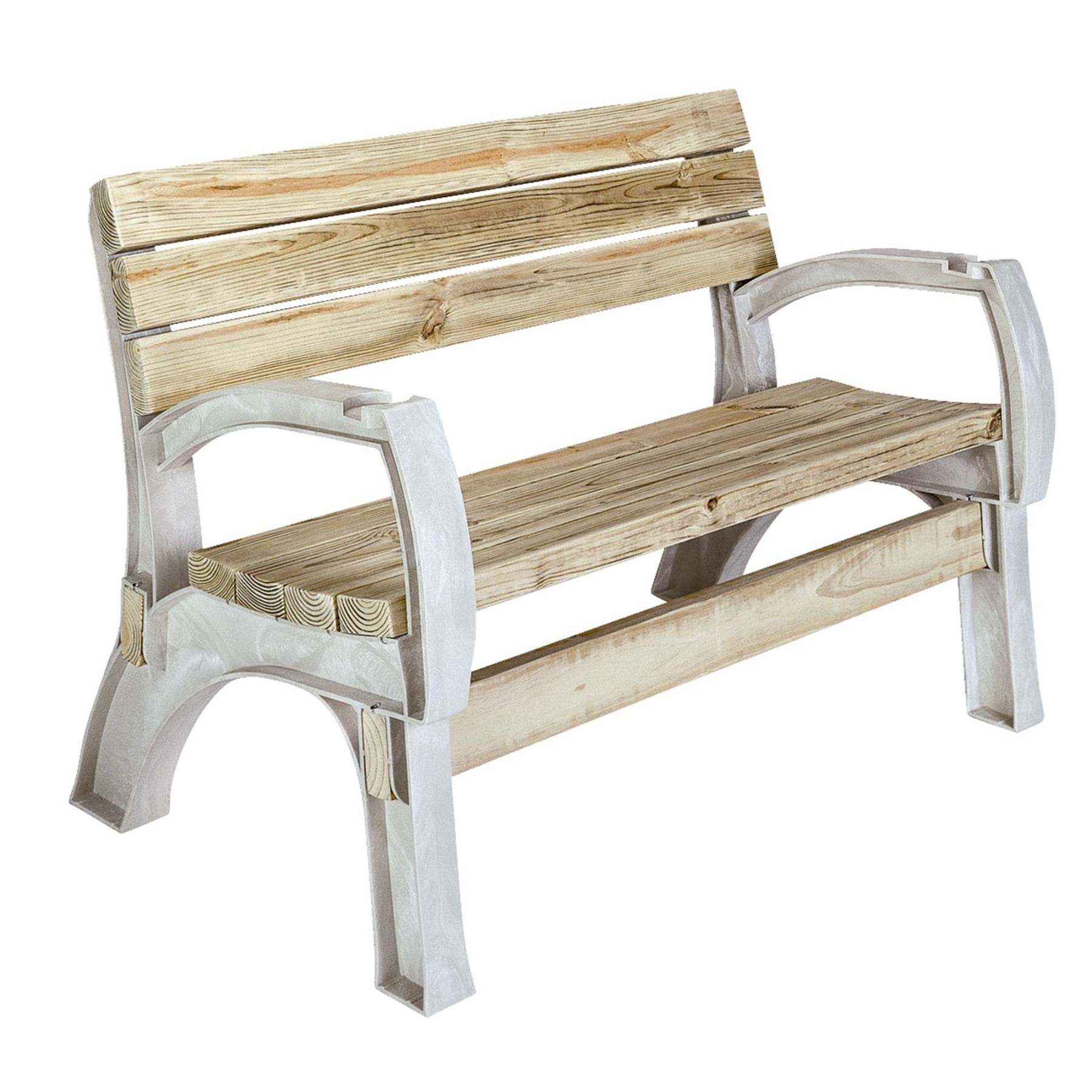 Kit per sedie e panche di qualsiasi dimensione Hopkins 2x4basics, supporti in resina strutturale (legno non incluso)