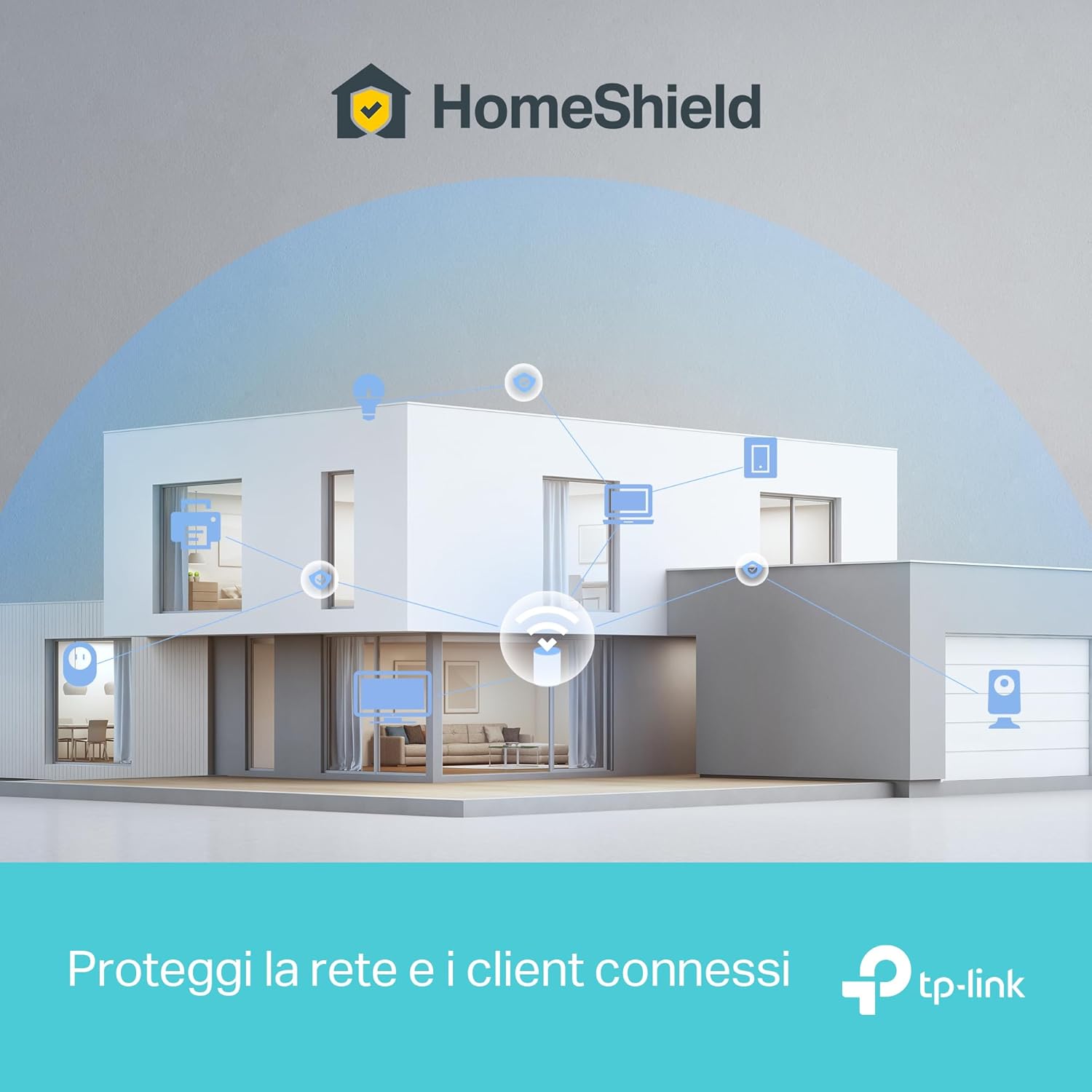 TP-Link WiFi 7 Deco BE65 Router Mesh, BE 9214Mbps Tri-Band, Canali 320 MHz, Porta Ethernet da 2,5 Gbps, Ripetitore, Senza Precedenti, Alexa, HomeShield, Funziona con Qualsiasi ISP e Modem, 1 Pezzo