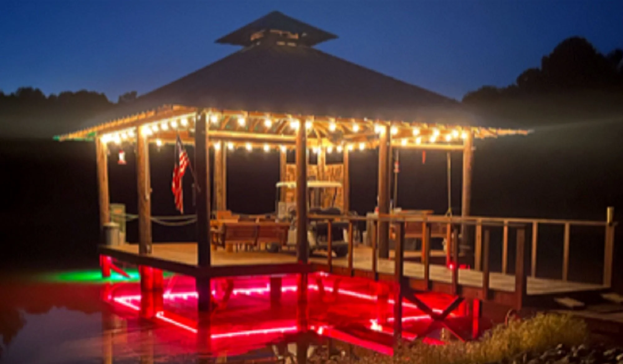 Pimp My Dock LED Accent Under glow Lighting Kit (Blue, Green, UV, White, or Color Changing) DIY Premium LED Under Dock Lighting Kit IP68 Completely Waterproof