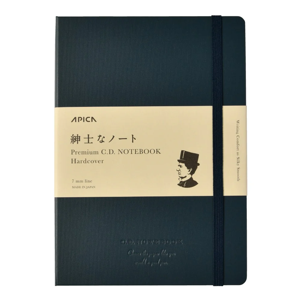 Apica Premium C.D. Hard Cover Notebook - A5 - Ruled